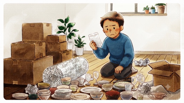 100均の小さいプチプチで量が足りるか迷う人