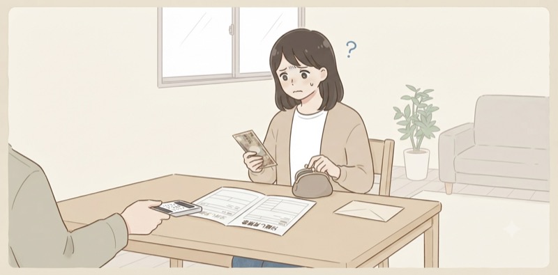 引越しの内金を請求されて困っている人